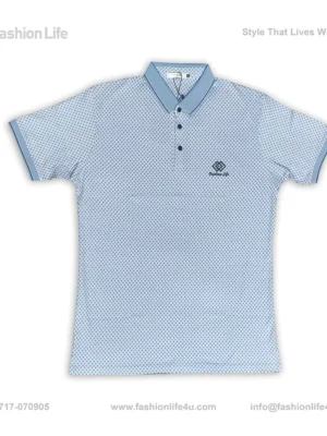 Premium China Stretch Polo Shirt – Digital Allover Print (170 GSM)